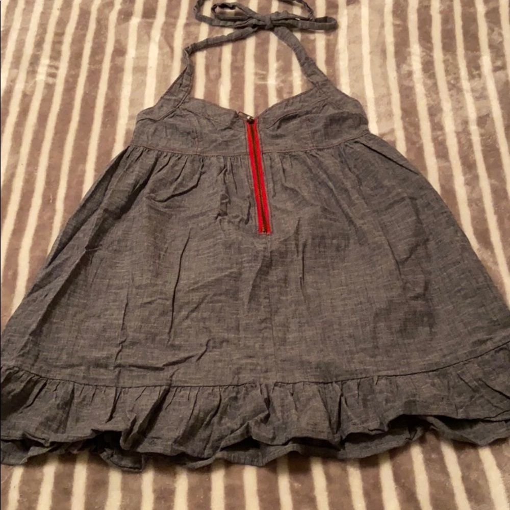Gray Baby Doll Dress Size M